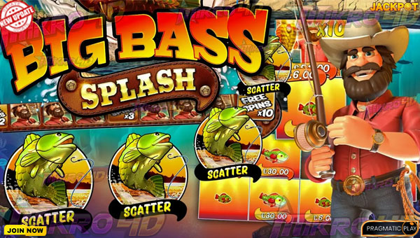 Lautan Scatter! Panduan Lengkap Menangkan Free Spins dan Multiplier Gila di Big Bass Splash