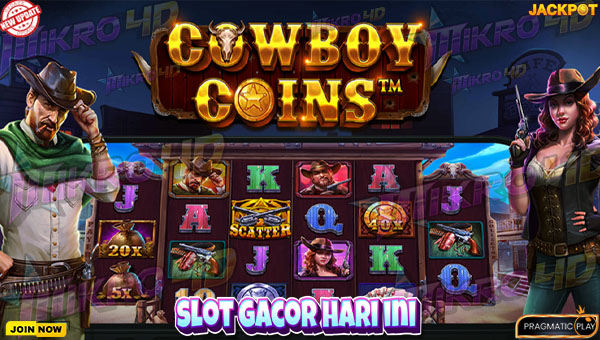 Cowboy Coins: Slot Bertema Koboi dengan Jackpot yang Menggila di Wild West!