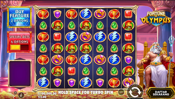 Slot Fortune of Olympus: Petir Keberuntungan Menyambar, Jackpot Tak Terhentikan!