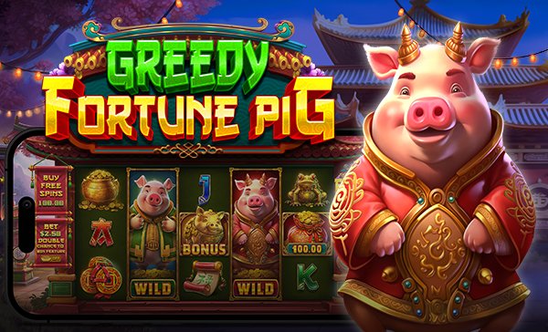 Slot Greedy Fortune Pig: Babi Keberuntungan Berbuah Cuan, Spin Sekali Bisa Auto Kaya!