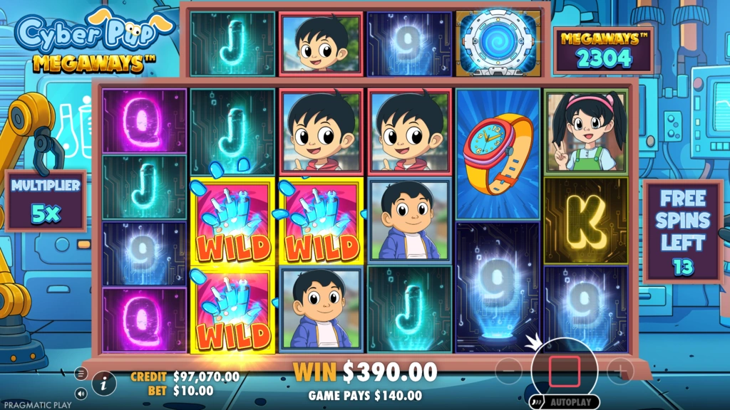 Slot Cyber Pup Megaways – Anjing Cyber Pemburu Jackpot!