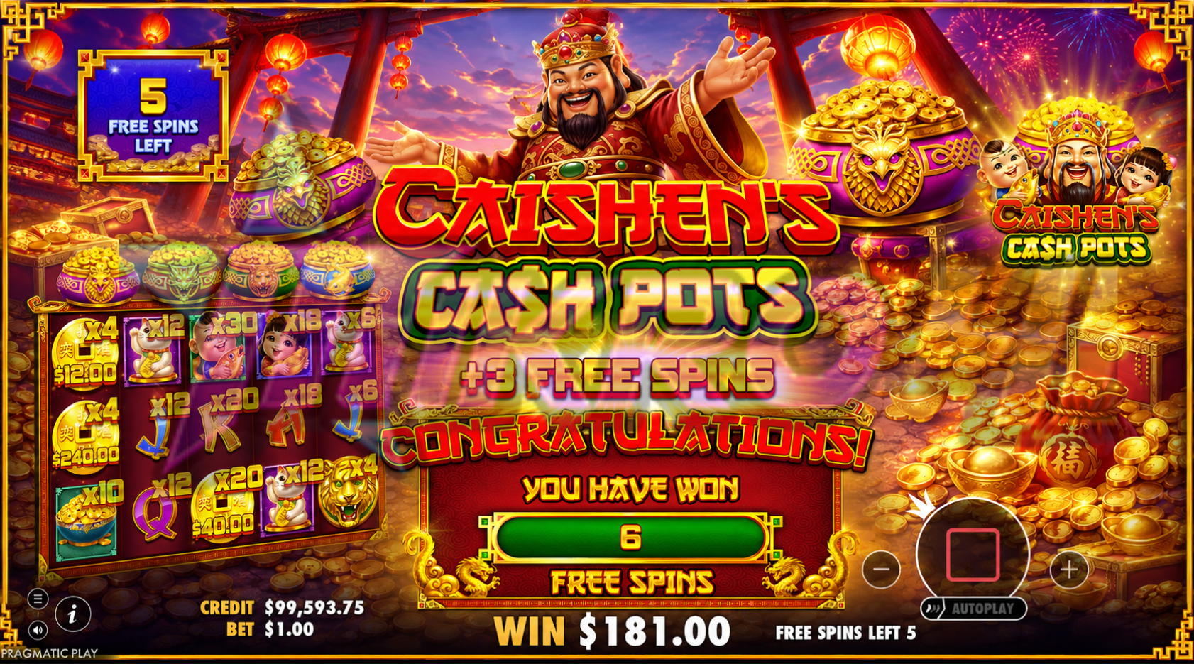 Slot Caishens Cash Pots: POT Pecah Hoki Besar