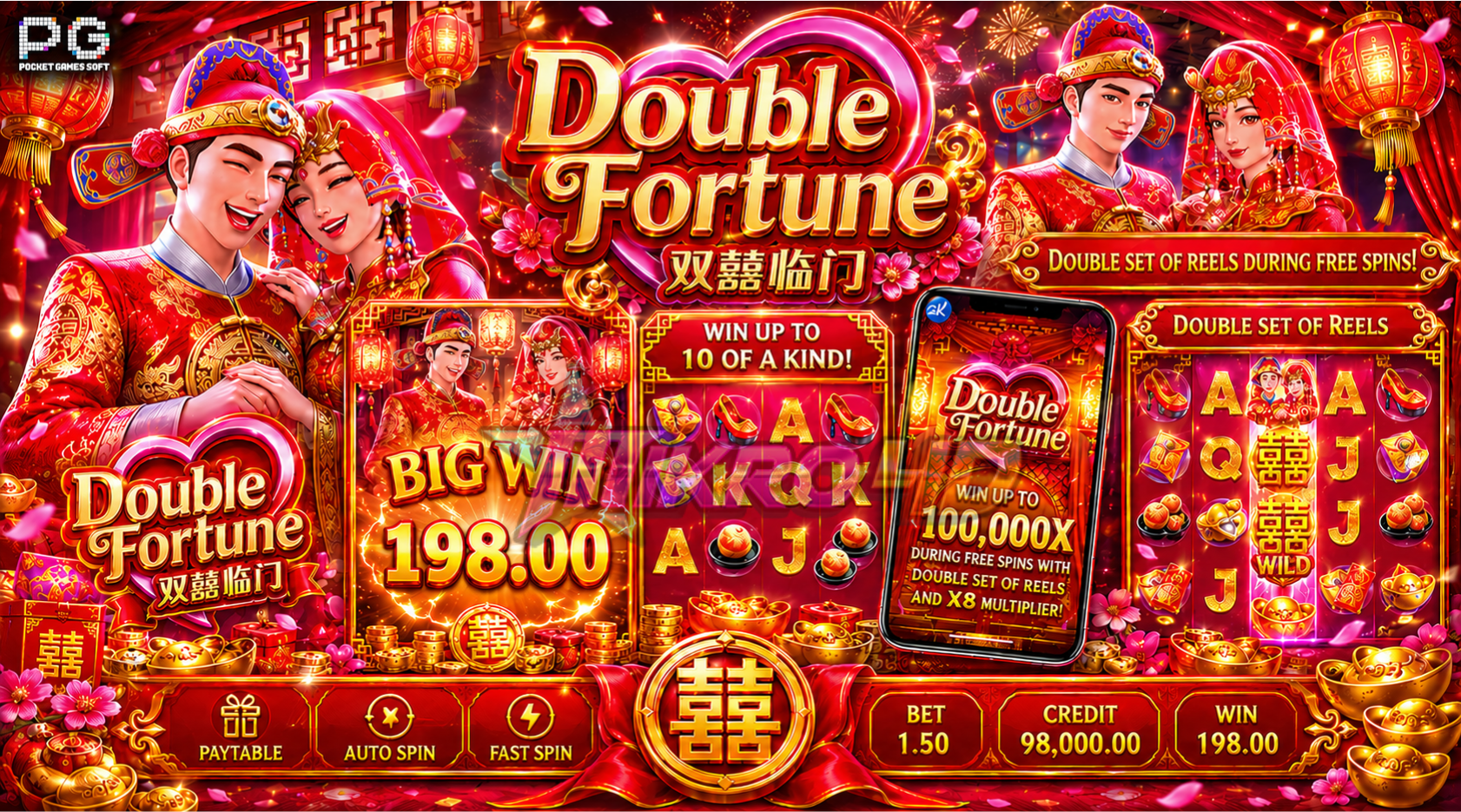 Slot Double Fortune: Keberuntungan Berlipat, Jackpot Makin Dekat!