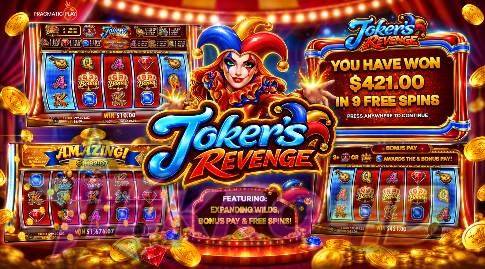Slot Jokers Revenge: Ledakan Keberuntungan Sang Badut