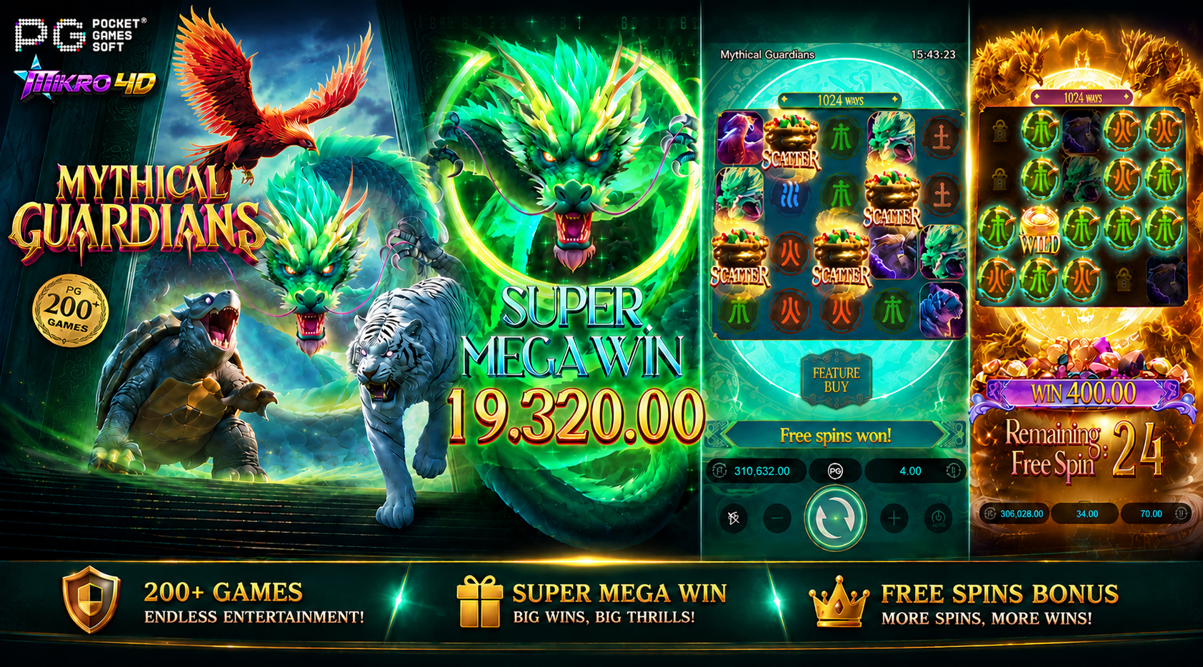 Slot Mythical Guardians: Harta Tersembunyi Para Legenda