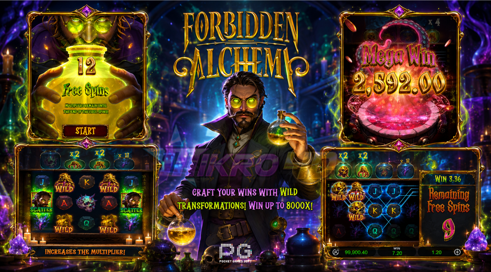 Slot Forbidden Alchemy: Formula Keberuntungan
