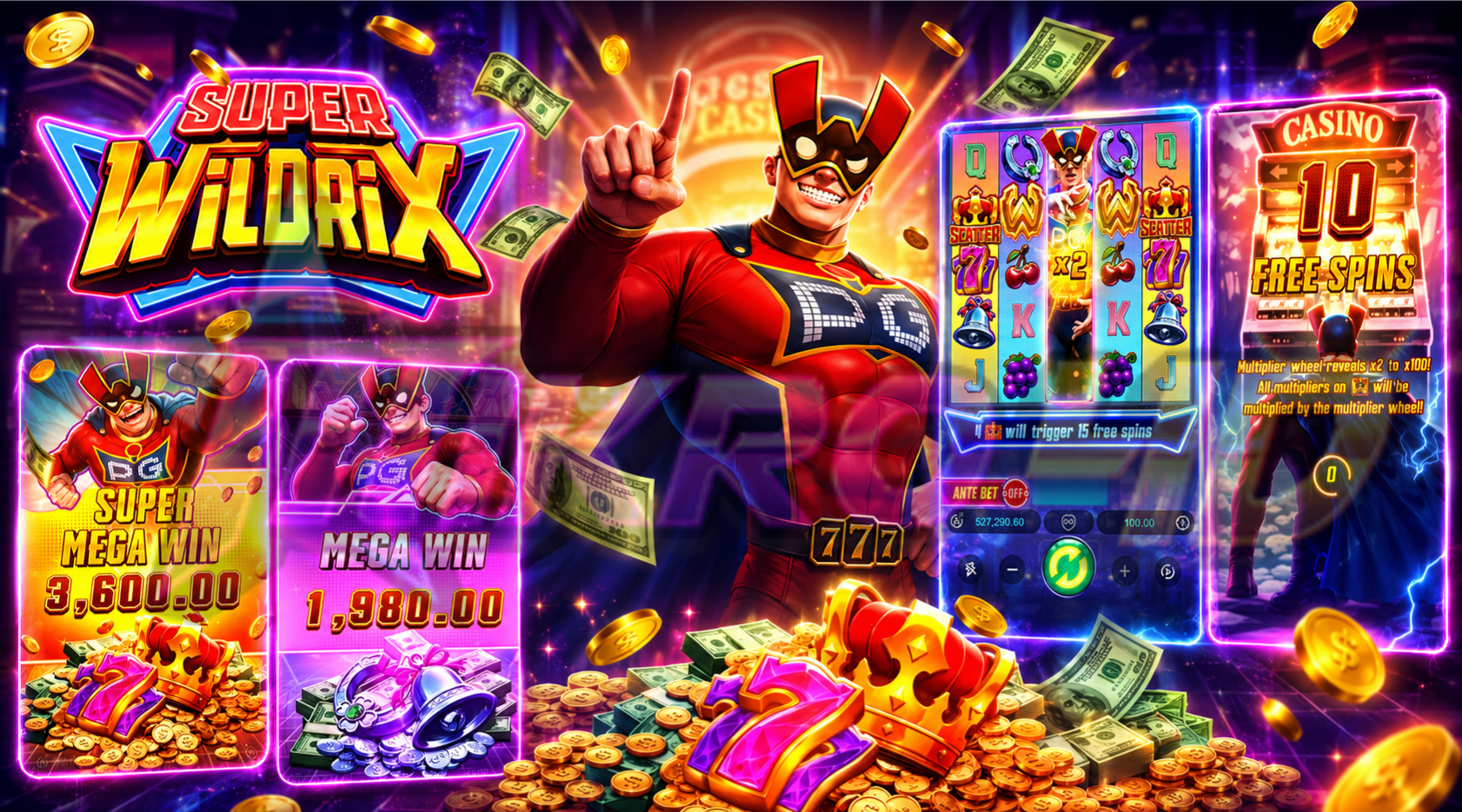 Slot Super Wildrix, Peluang Cuan Besar dalam Satu Putaran