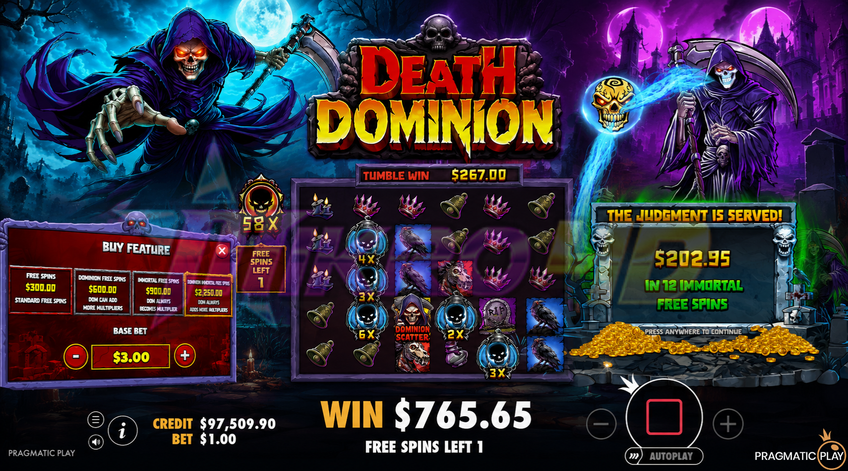 Slot Death Dominion: Sensasi Mencekam Menuju Kemenangan Spektakuler