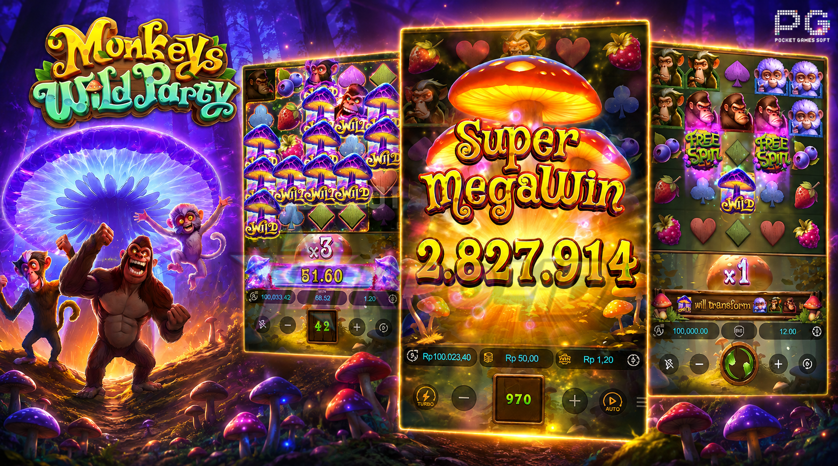 Slot Monkeys Wild Party: Jackpot Pecah Dalam Satu Putaran